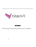 Titan Platform TiTAN VR User Manual preview