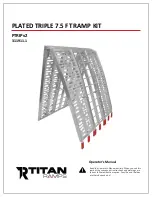 Titan Ramps PTRIPv2 Operator'S Manual предпросмотр