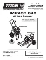 Titan Tool IMPACT 840 Owner'S Manual предпросмотр