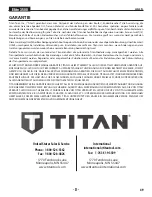 Preview for 49 page of Titan 0537012 Operating Manual