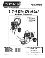 Preview for 1 page of Titan 1140ix Digital 800-3030 Owner'S Manual