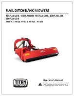 Titan 125FLAILDB Operator'S Manual preview