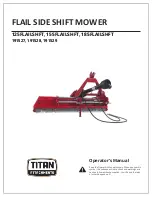 Предварительный просмотр 1 страницы Titan 125FLAILSHFT Operator'S Manual