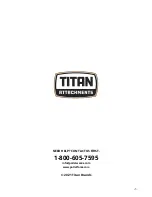 Предварительный просмотр 25 страницы Titan 125FLAILSHFT Operator'S Manual