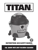 Предварительный просмотр 1 страницы Titan 16L 1300W Instruction Manual