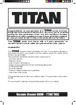 Предварительный просмотр 2 страницы Titan 5052931541393 Manual