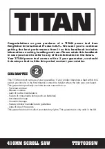 Preview for 3 page of Titan 5052931645213 Manual