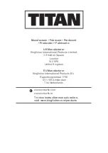 Preview for 36 page of Titan 5052931645213 Manual