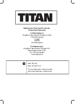 Предварительный просмотр 18 страницы Titan 5059340085883 Quick Start Manual