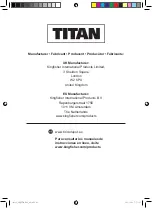 Предварительный просмотр 136 страницы Titan 5059340339016 Original Instructions Manual