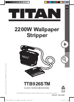 Предварительный просмотр 1 страницы Titan 5059340400082 Instructions Manual