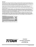 Preview for 32 page of Titan 558072 Operating Manual