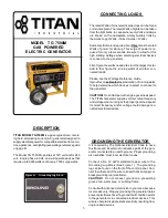 Предварительный просмотр 3 страницы Titan 7500M Owner'S Manual