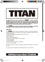 Предварительный просмотр 2 страницы Titan 888KH Instructions Manual