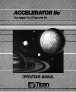 Предварительный просмотр 1 страницы Titan Accelerator IIe Operation Manual