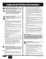 Preview for 2 page of Titan ADVANTAGE GPX 85 Owner'S Manual