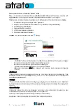 Предварительный просмотр 3 страницы Titan Atrato Instruction Manual