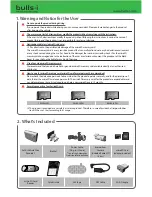 Предварительный просмотр 2 страницы Titan bulls-i ETK-B3800 Quick Manual