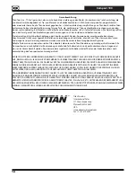 Предварительный просмотр 20 страницы Titan Compact 190 Manual