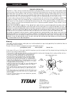 Предварительный просмотр 33 страницы Titan Compact 190 Manual