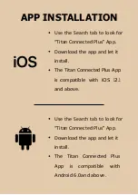 Preview for 8 page of Titan CONNECTED PLUS Manual