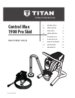 Preview for 1 page of Titan Control Max 1900 Pro Cart Operating Manual