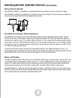 Preview for 9 page of Titan DURO PROFESSIONAL Series Operating & Installation Instructions Manual