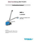 Preview for 1 page of Titan HKE-L Instruction Manual