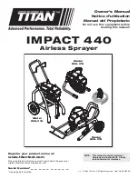 Preview for 1 page of Titan IMPACT 440 805-015 Owner'S Manual