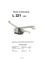 Предварительный просмотр 11 страницы Titan L 221-0001 Instruction Manual