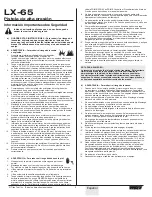 Preview for 9 page of Titan LX-65 Instruction Sheet