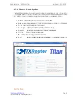 Предварительный просмотр 56 страницы Titan MTX-Router-Titan User Manual