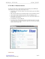 Предварительный просмотр 105 страницы Titan MTX-Router-Titan User Manual