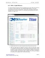 Предварительный просмотр 107 страницы Titan MTX-Router-Titan User Manual