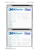 Предварительный просмотр 128 страницы Titan MTX-Router-Titan User Manual