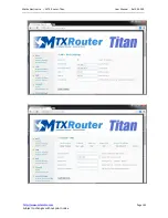 Предварительный просмотр 164 страницы Titan MTX-Router-Titan User Manual