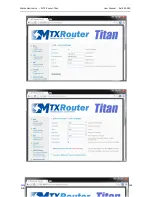 Предварительный просмотр 168 страницы Titan MTX-Router-Titan User Manual