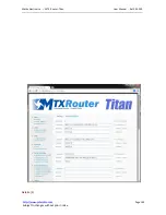 Предварительный просмотр 169 страницы Titan MTX-Router-Titan User Manual