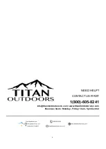 Предварительный просмотр 4 страницы Titan OUTDOORS HRACK H Owner'S Manual