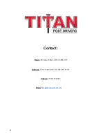 Предварительный просмотр 20 страницы Titan PGD2875H Operator'S Manual