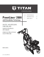 Предварительный просмотр 1 страницы Titan PowrLiner 3500 Operating Manual