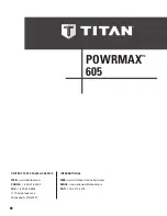 Предварительный просмотр 80 страницы Titan PowrMax 605 Operating Manual