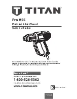 Предварительный просмотр 11 страницы Titan Pro V55 Owner'S Manual