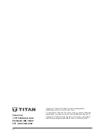 Предварительный просмотр 32 страницы Titan Pro V55 Owner'S Manual