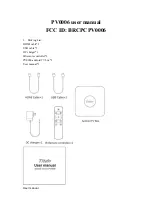 Titan PV0006 User Manual preview