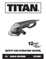 Titan SF115XP Safety And Operating Manual preview