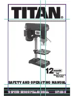 Preview for 1 page of Titan SF16N-9 Safety And Operating Manual