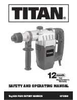 Titan SF26S6 Safety And Operating Manual предпросмотр