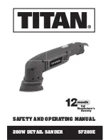 Titan SF280E Safety And Operating Manual preview