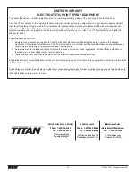 Предварительный просмотр 16 страницы Titan Stati-Kit 2000 Owner'S Manual